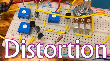 Guitar Distortion by Adapting a VCA Circuit by Rene Schmitz (Voltage Controlled Amplifier)