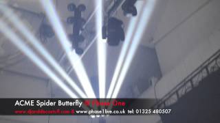 acme butterfly spider light @ Phase one