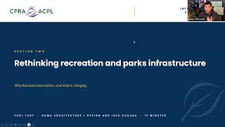 Recreation & Parks Infrastructure Webinar | CPRA