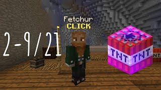 Fetchur's Daily Quest - 2/9/21 - More Explosive than Usual - Hypixel Skyblock