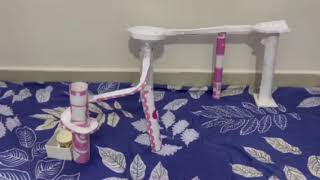 Paper Ball Run #holiday #activity