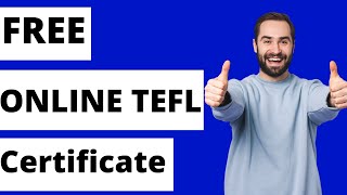 120H FREE ONLINE TEFL CERTIFICATE 2022 | TEFL بزيرو درهم | How to get Free online TEFL certificate