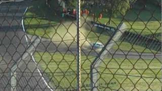 BTCC - Brands Hatch 2011 - Race 3 Start - Tony Hughes Spin