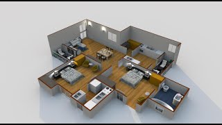 Autodesk Maya | Interior Design Modelling | M# 2