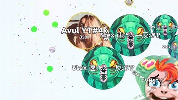 AGAR.IO SERVER TAKEOVER WITH BOTS #16 | OP-BOTS.COM