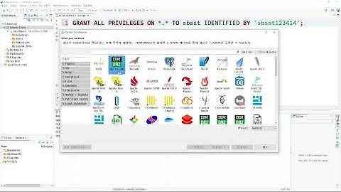25 12 20, 데이터베이스(MariaDB) 기초, 6강, MySQL sbsst 계정 만들기