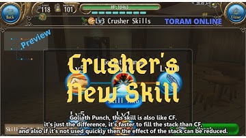Toram Online - New Crusher