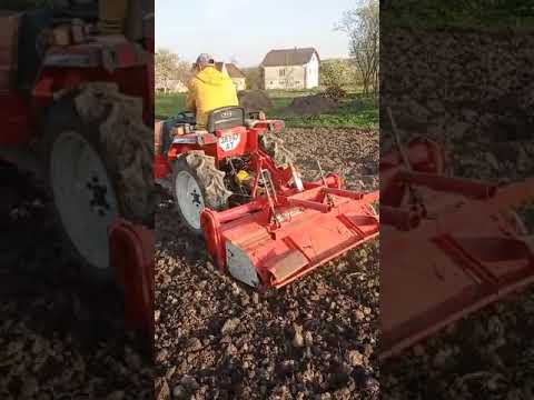 Мінітрактор Yanmar F7 1992 - відео 1