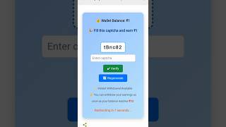 CAPTCHA Fill Karke Daily ₹10 Kamao 💰 | Instant Withdrawal Earning App | link in description or bio