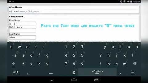 How To Make Invisible or Blank Name Account On Facebook 2017
