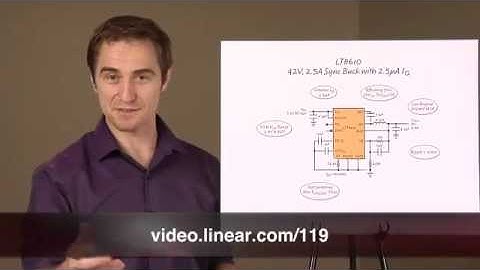 High Efficiency, Ultralow IQ, 42V, 2.5A Sync Buck Regulator