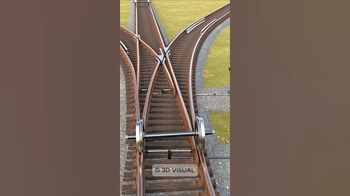 How Does a Train Change Tracks? 🚆