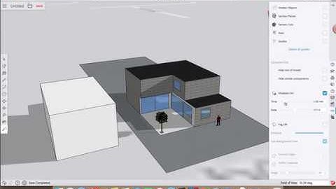 Google SketchUp - Simulation of shadows