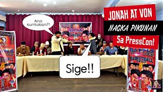 Brusko Bros at Billionaire Gang Nagka Pikunan sa PressCon | #Jonah vs #Von