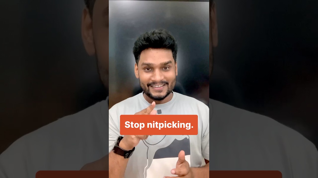 Word of the day - Nitpick 