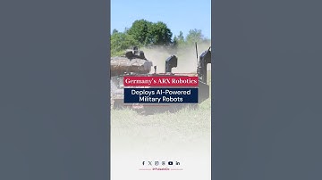 Germany’s ARX Robotics Deploys AI Powered Military Robots