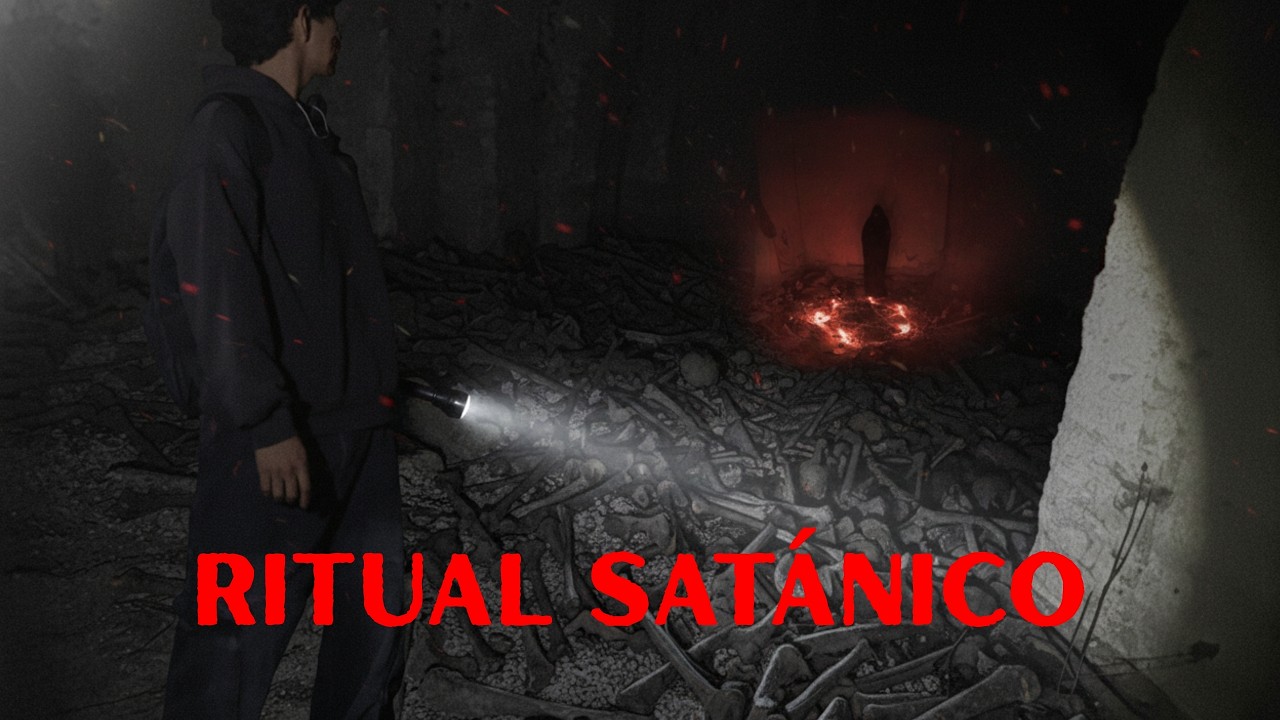 ENCONTRAMOS UN RITUAL SAT4NIC0 EN LAS FOSAS COMUNES DE CHAPULTEPEC