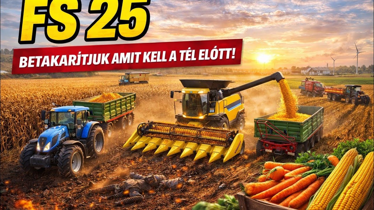 Fs 25 betakarítjuk amit kell a tél elött! 
