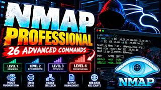 Nmap Level 4 — Professional: 26 Advanced Commands Explained