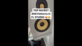 TOP SECRET 808 Patterns In FL Studio 🤯😱 #shorts