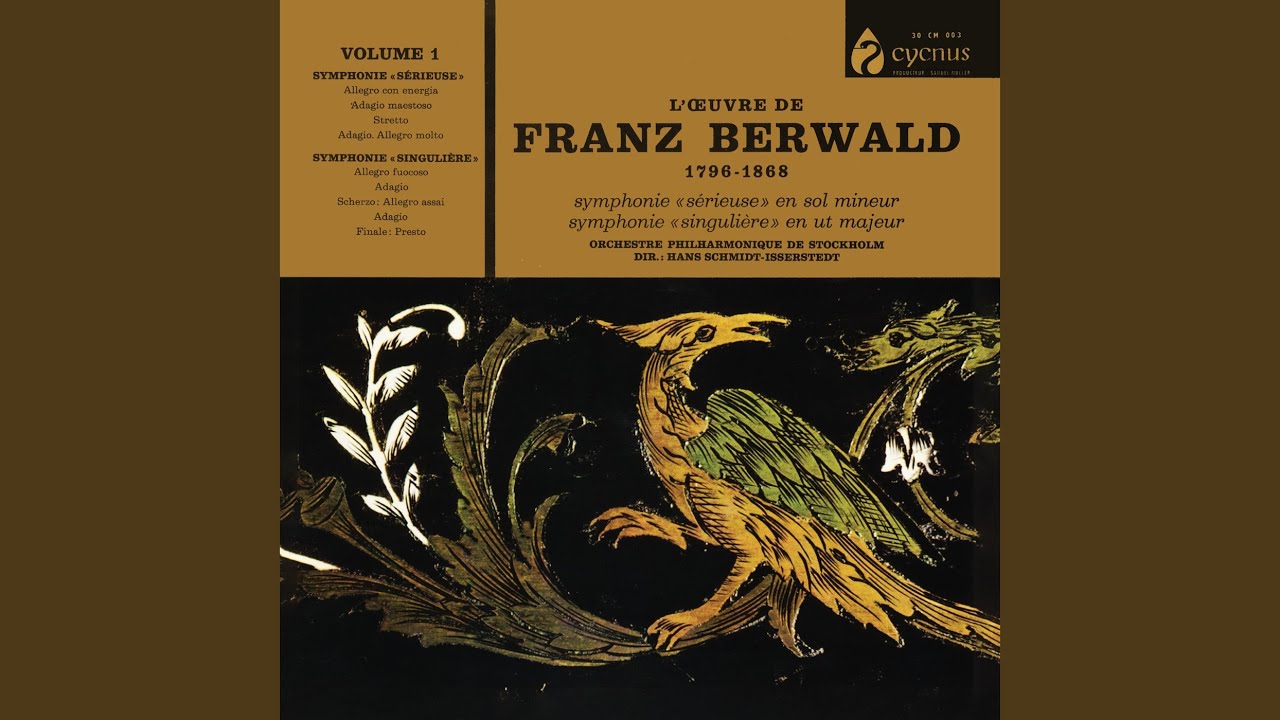 Assista a Berwald: Symphony No. 3 in C Major "Singulière" - II. Adagio – Scherzo. Allegro assai - Adagio no YouTube