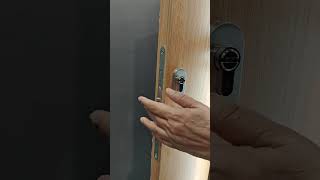 Biohandle + CU 502 on Door | Smart Biometric Access Solution | Touchkey