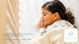 Co-sleeping to crib transition