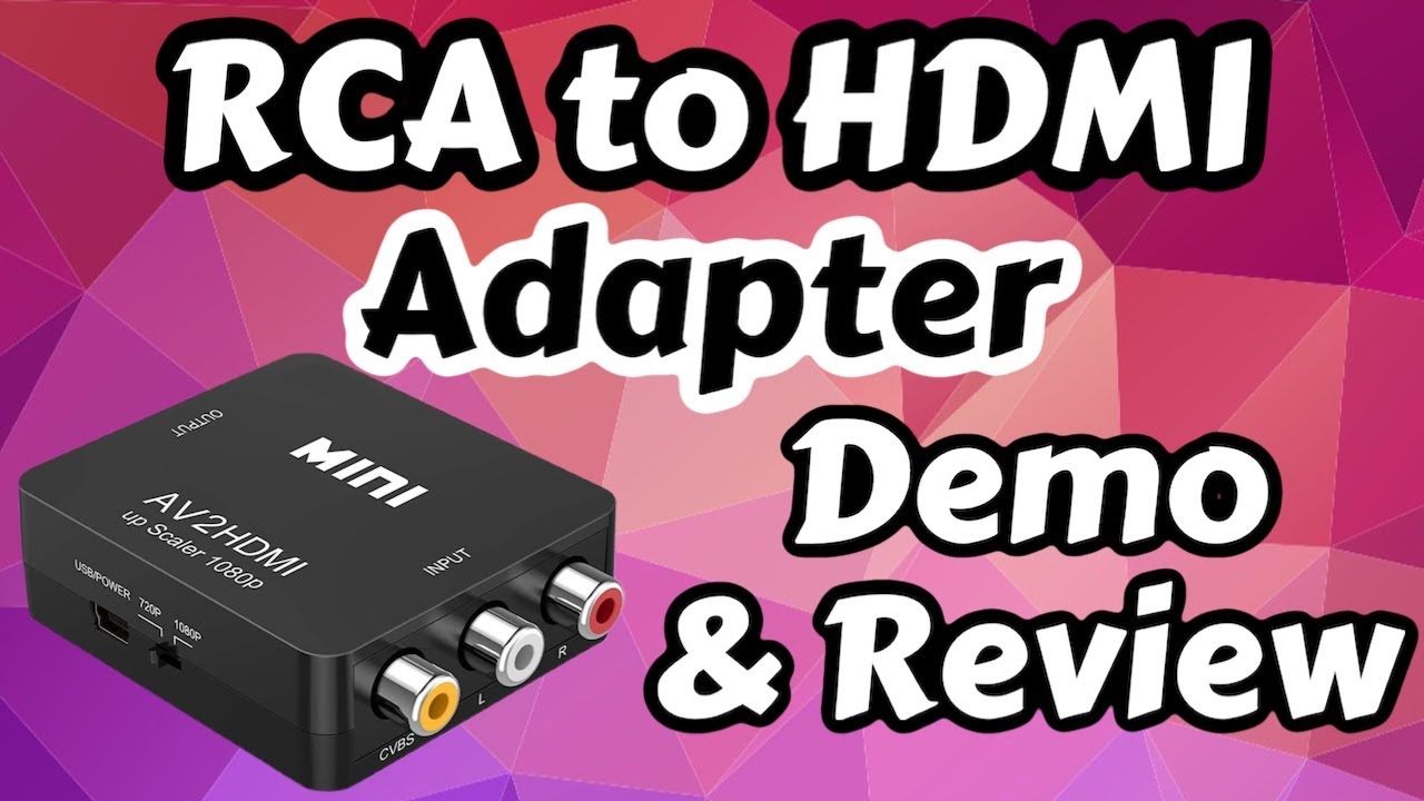 PS1 to HDMI Adapter Converter Composite AV to HDMI for PlayStation