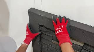 How to install Faux Stone Wall Panel