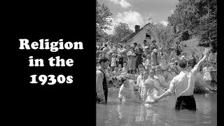 Religion In The 1930S
