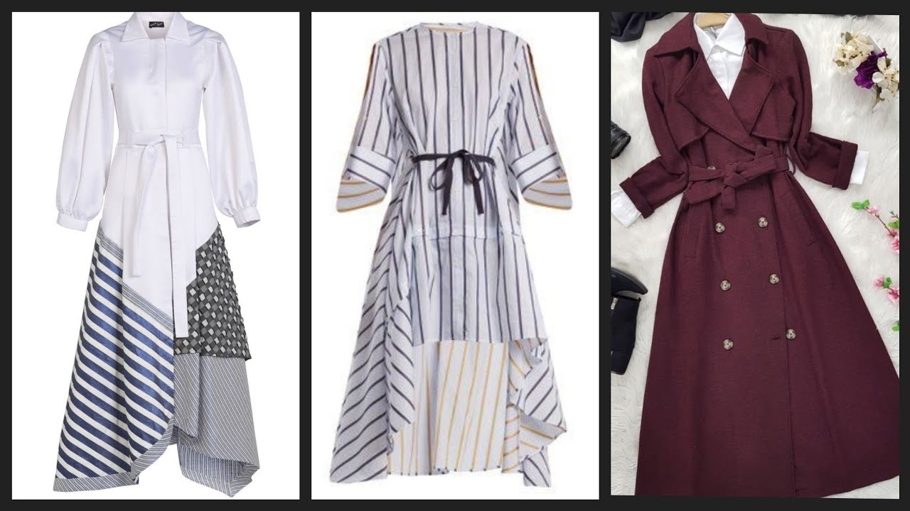 high low summer lawn cotton long Tunic tops and shirts ideas for college girls 2k20