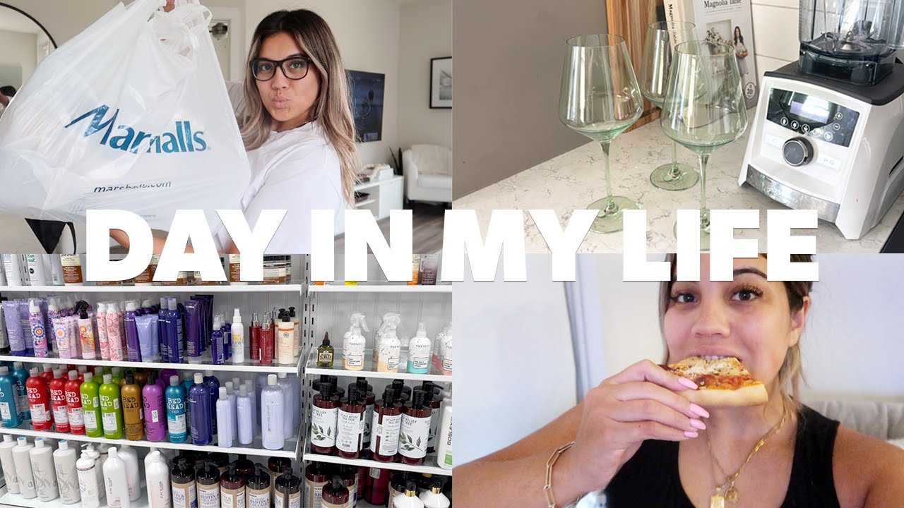 SHOP WITH ME AT MARSHALLS + HAUL (home decor, beauty, workout clothes) + ORGANIZING MY BATHROOM