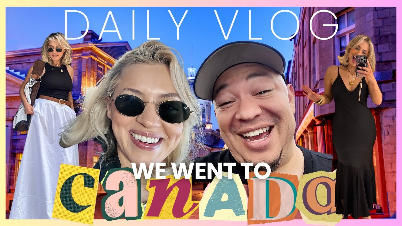 TRAVEL VLOG // WE DID MONTREAL IN 48 HOURS! 🤭🤍