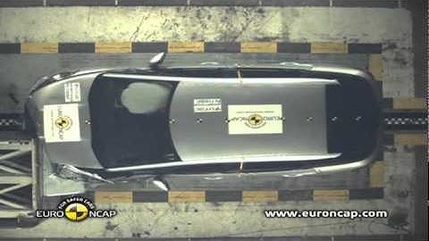 Crash test of the Citroen DS5, 5 stars rating