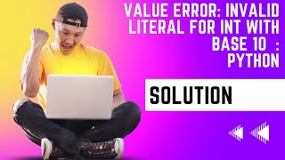 ValueError Invalid Literal For Int With Base 10 | python | pandas