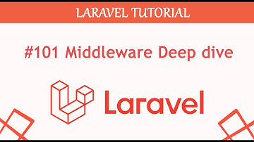 #101  Middleware Deep dive Complete Blogging Content Management System in Laravel