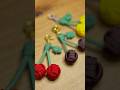 パラコードで作られたさくらんぼのキーホルダー🍒#パラコード #paracord #ハンドメイド #handmade #キーホルダー #keychain