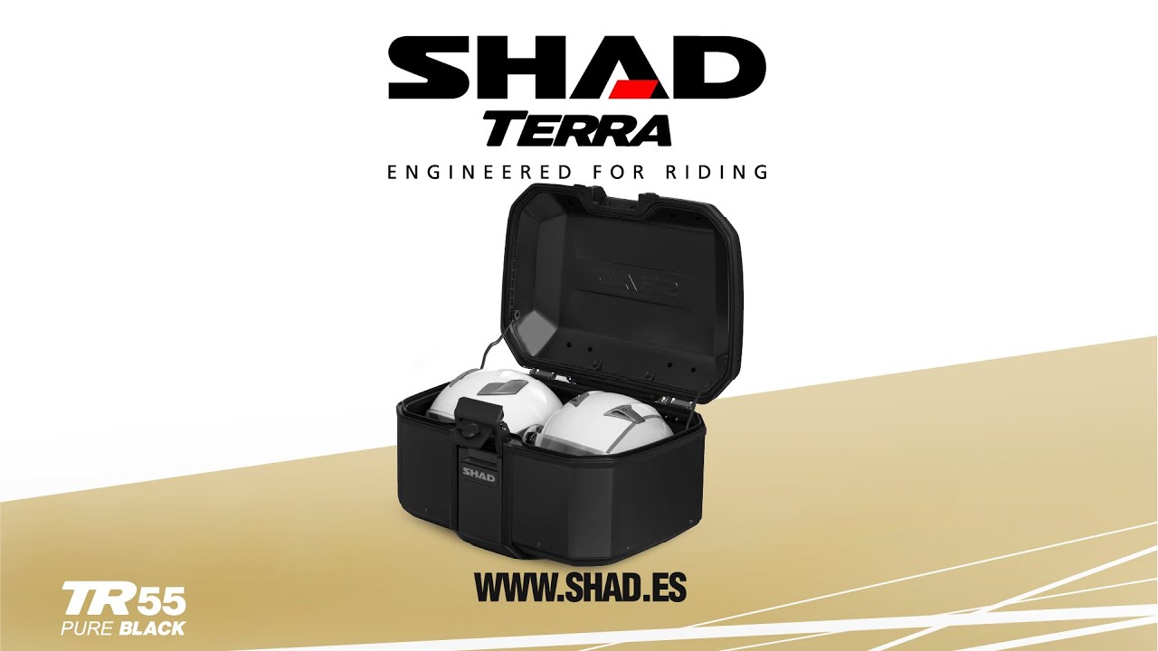 Top Case Moto - Shad TR55 Black Edition