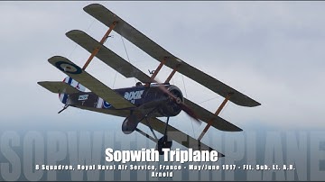 Sopwith Triplane - 8 (Naval) Squadron, RNAS - France May/June 1917