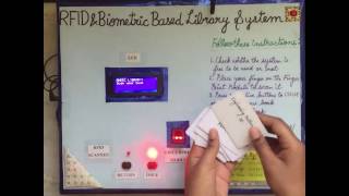 Rfid & Biometric Based Library Management System