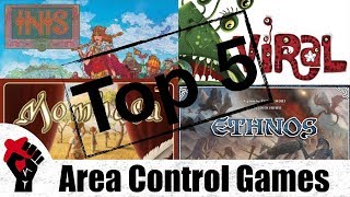 Top 5 Area Control Games