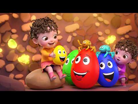 Learn Colors with Surprise Eggs | Fun Color Learning for Kids Toddler | Nanhe Sur Rhymes
