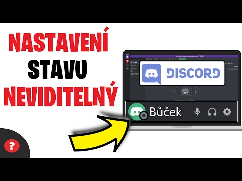 Jak se NASTAVIT NEVIDITELNÝ na DISCORDU | Návod | PC / Discord / Discord offline stav