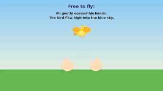 Ali and the injured bird short story