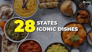 FAMOUS Indian Food Dishes From 28 Indian States | Indian Cuisine | Street Food | Tripoto screenshot 5