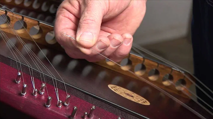 How to fix a broken string on the Hammer Dulcimer with Russell Cook of Master Works