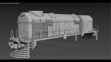 train 3d , 3ds max (animation) #3dsmax #autodesk #3ds