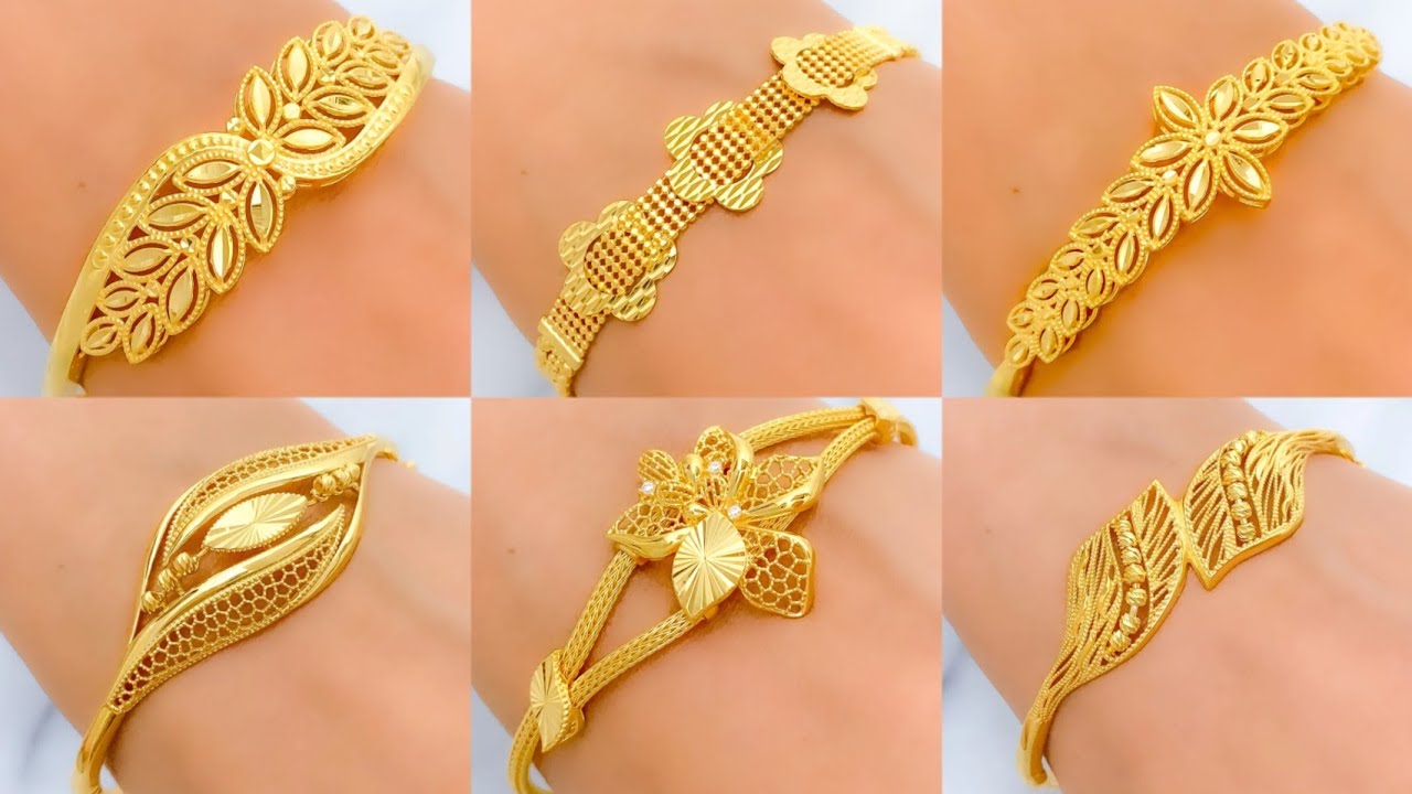 Rajwadi With Diamond Fancy Design Gold Plated Bracelet For Women - Style  Lbra017 – Soni Fashion®