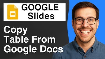 Een tabel kopiëren van Google Docs naar Google Slides [eenvoudige handleiding 2025]