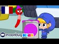 Remorquage avec des couleurs! | Morphle en Français | Vidéos Pour Enfants | Moonbug en Français